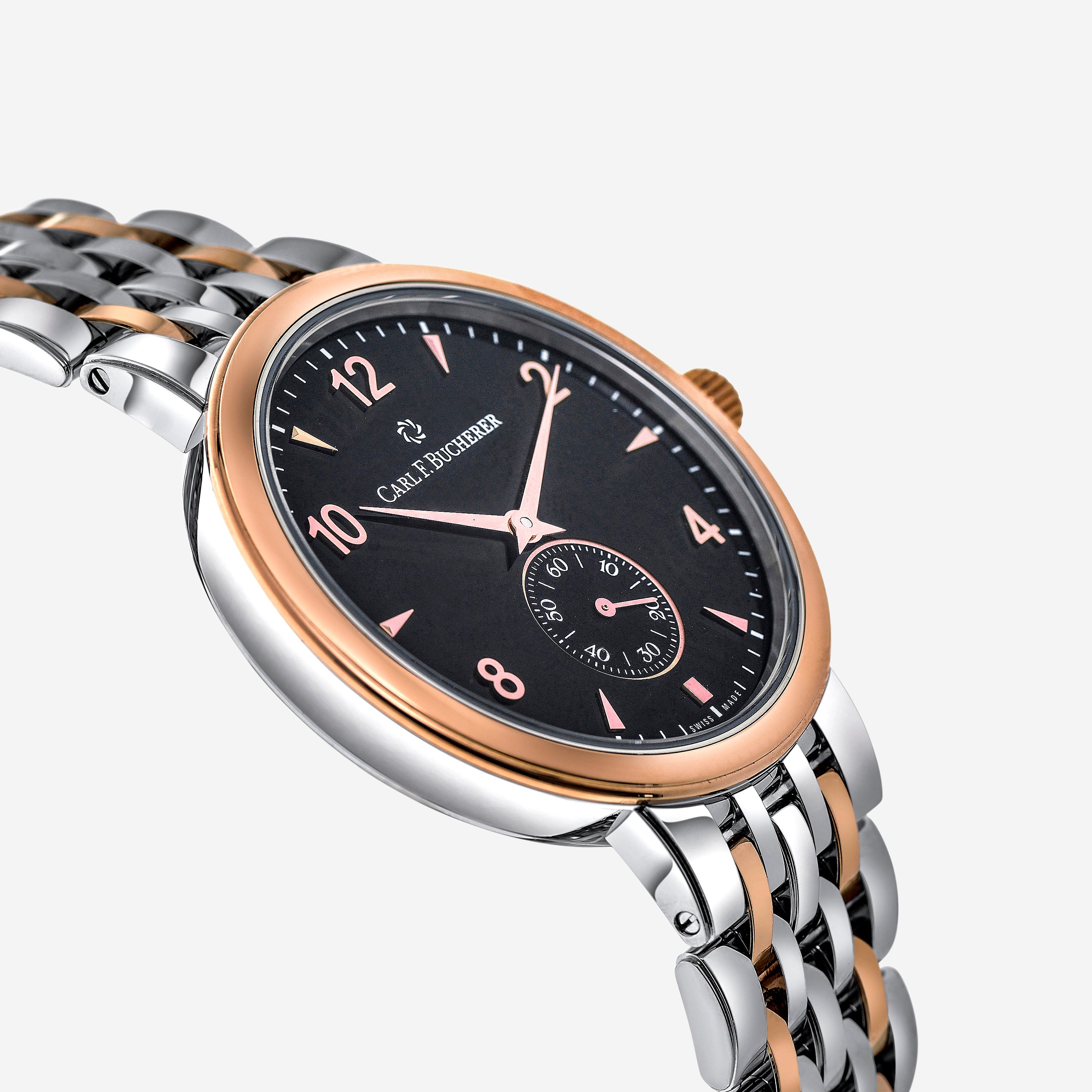 Carl F. Bucherer Adamavi 18K Rose Gold & Stainless Steel Manual Wind Men's Watch 00.10316.07.36.21 — view 3