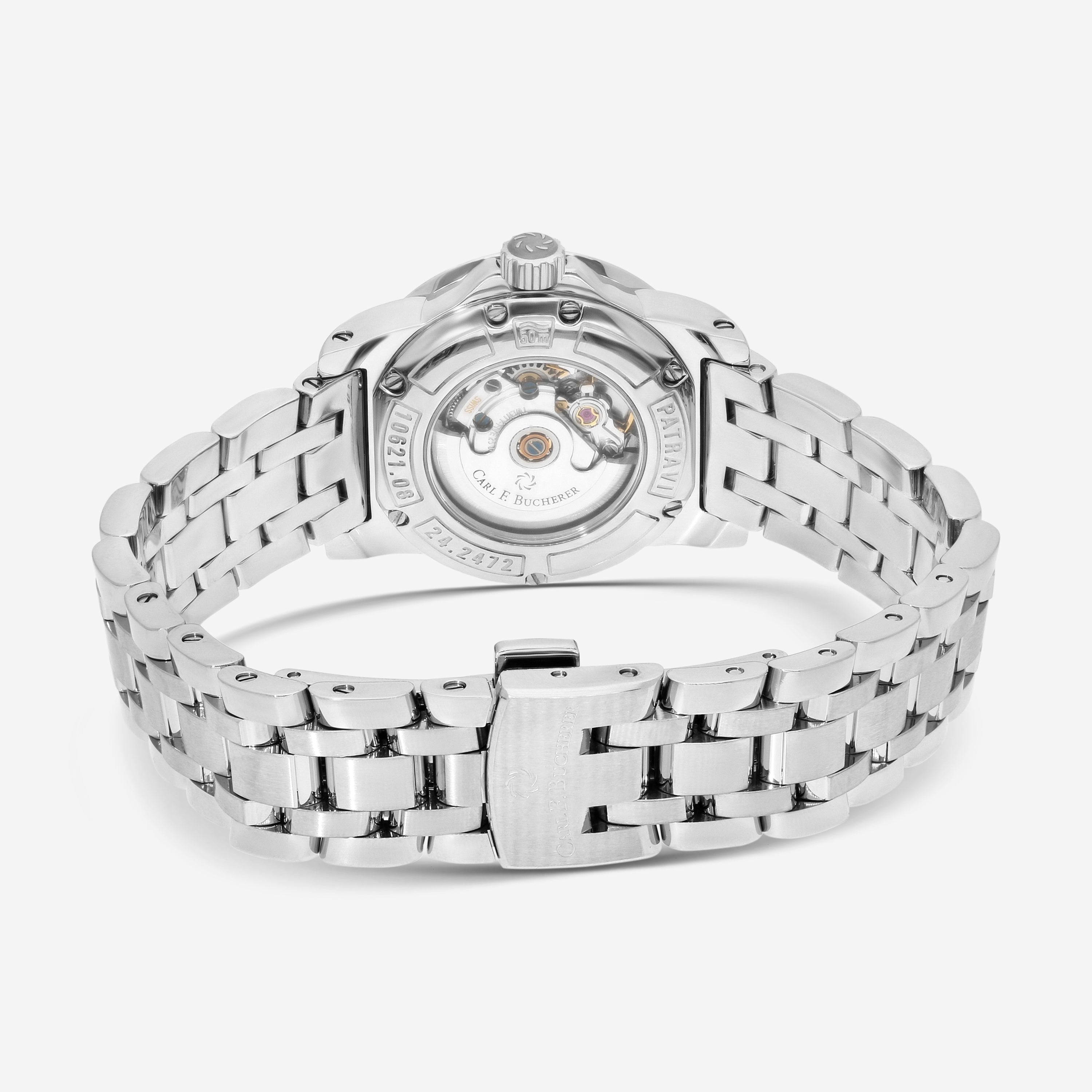 Carl F. Bucherer Patravi 27mm Autodate Ladies Watch 00.10621.08.36.21 — view 3