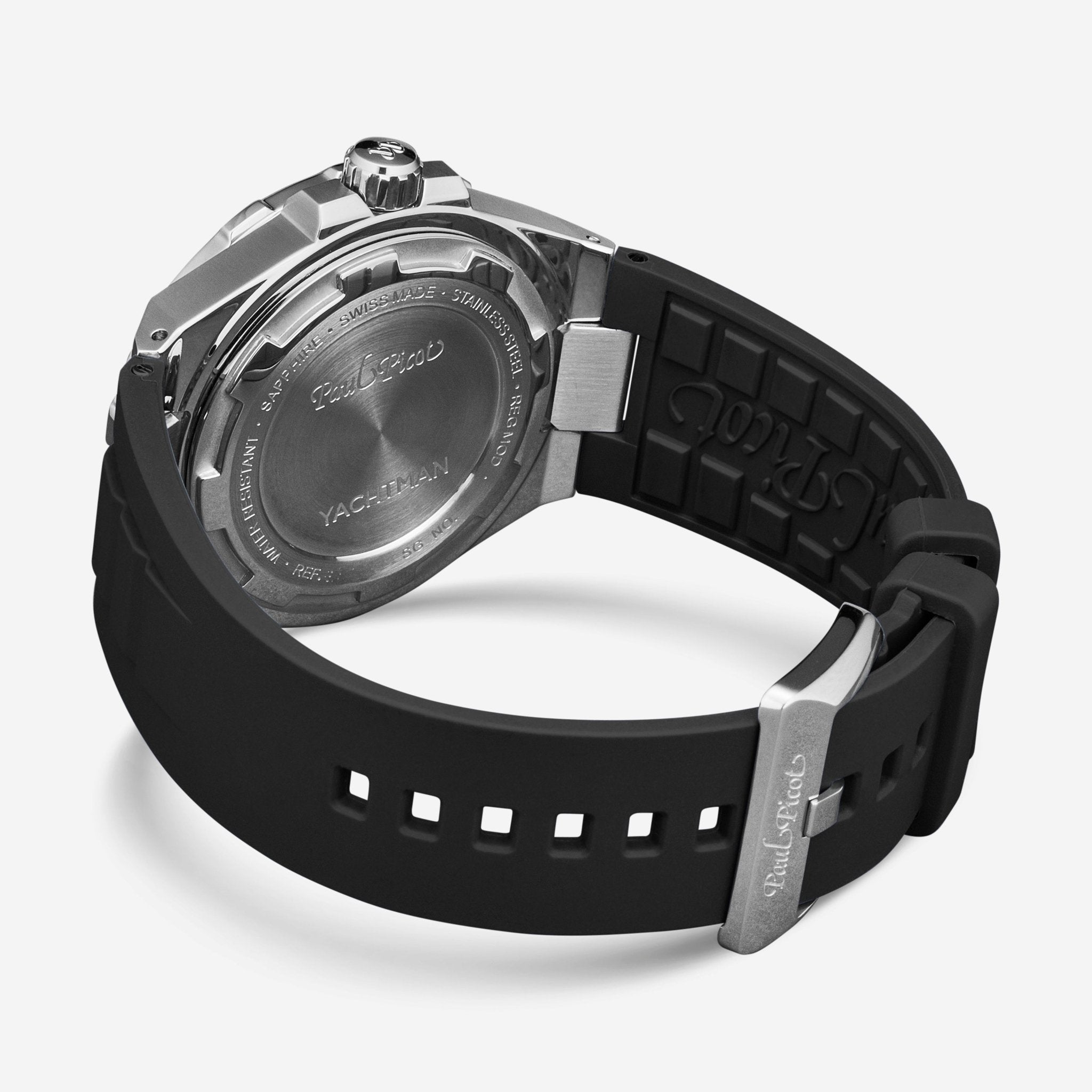 Paul Picot Yachtman Club Black Dial Men's Automatic Watch P1251NV.SG.3614CM001 — view 3