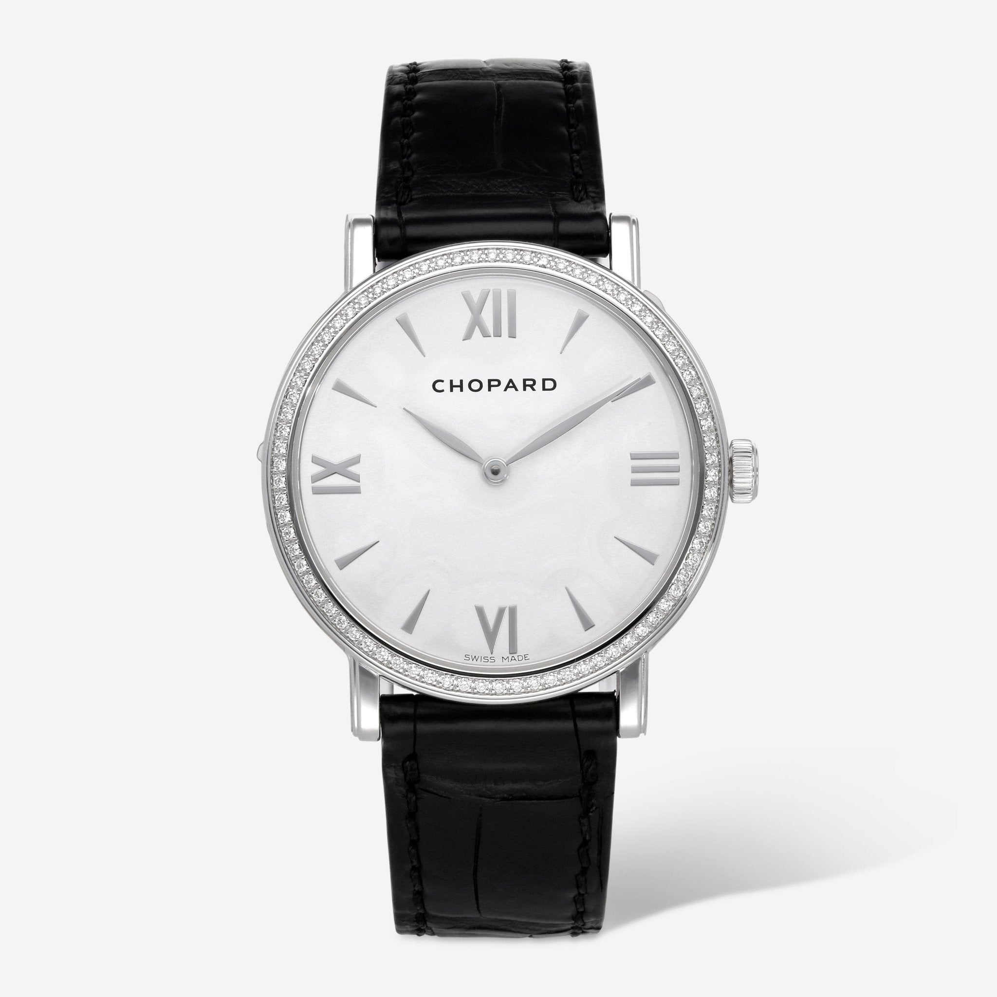 Chopard Classic 18K White Gold Manual Winding Ladies Watch 173154-1201