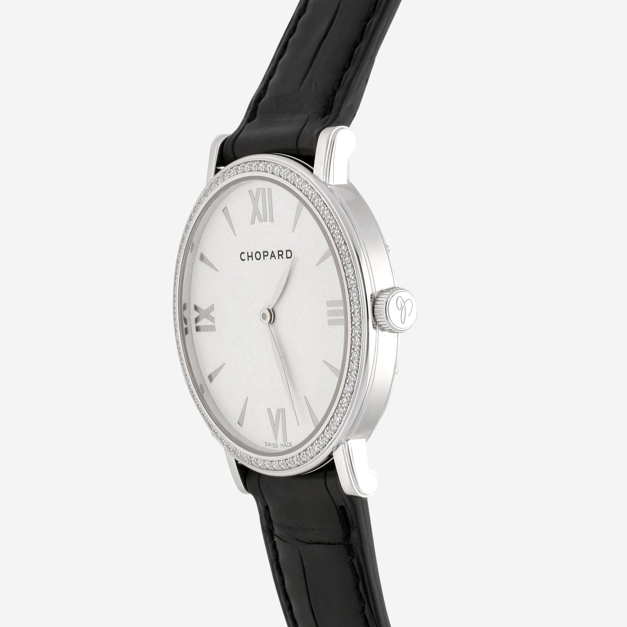Chopard Classic 18K White Gold Manual Winding Ladies Watch 173154-1201 — view 2