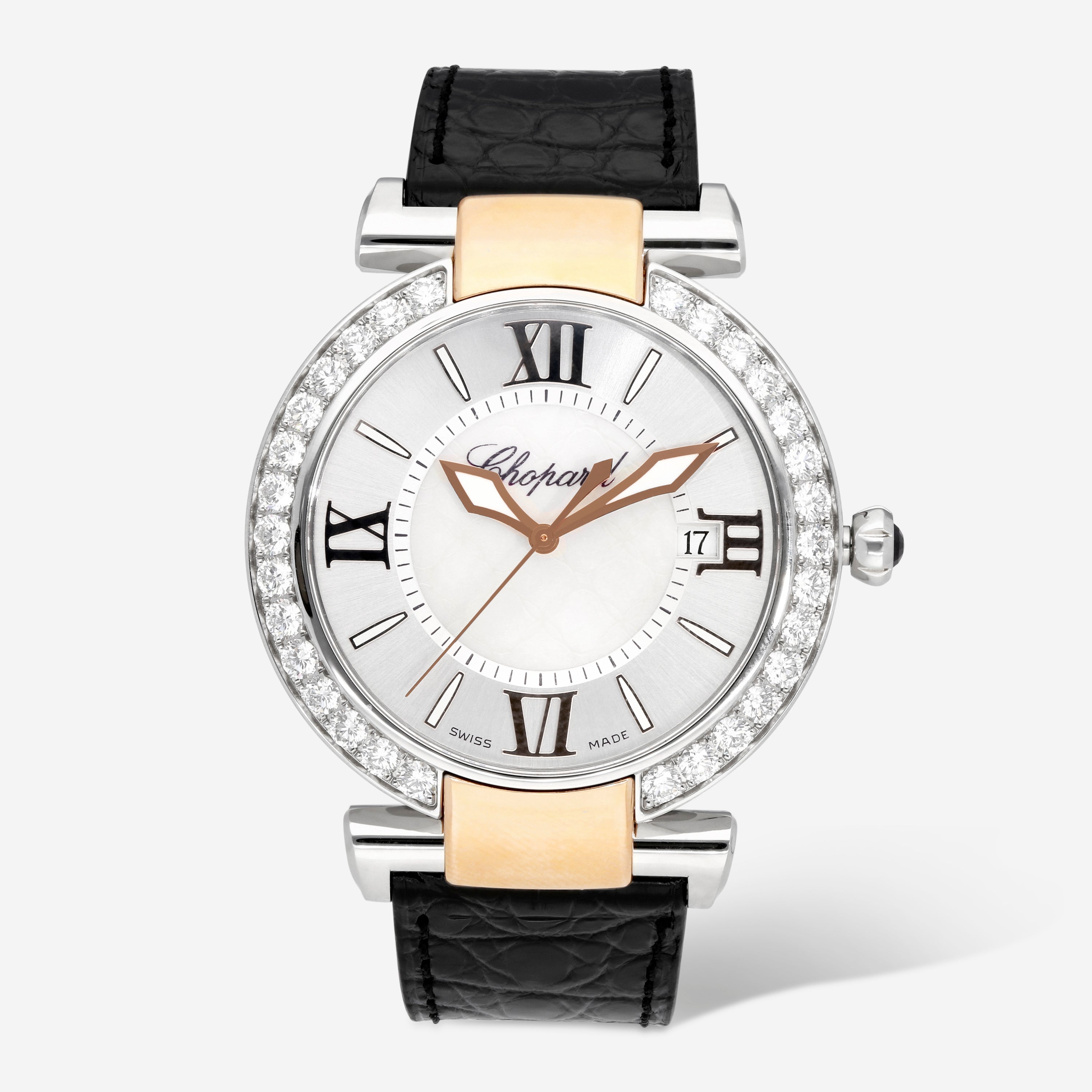 Chopard Imperiale Steel & Rose Gold Automatic Ladies Watch 388531-6003