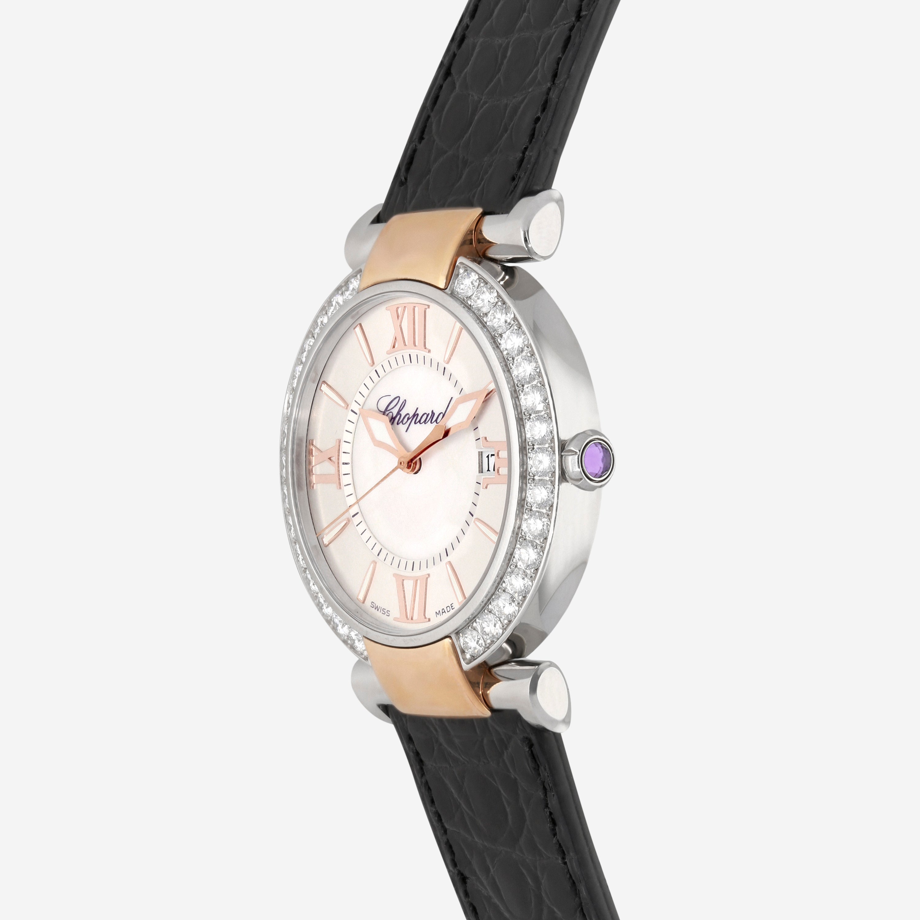 Chopard Imperiale Steel & Rose Gold Automatic Ladies Watch 388531-6003 — view 2