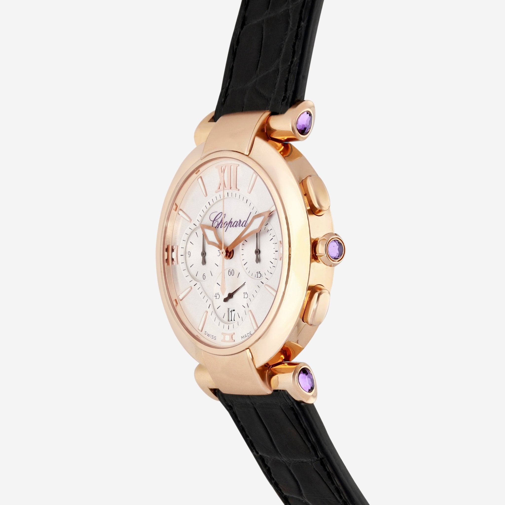 Chopard Imperiale Chronograph 18K Rose Gold Automatic Ladies Watch 384211-5001 — view 2