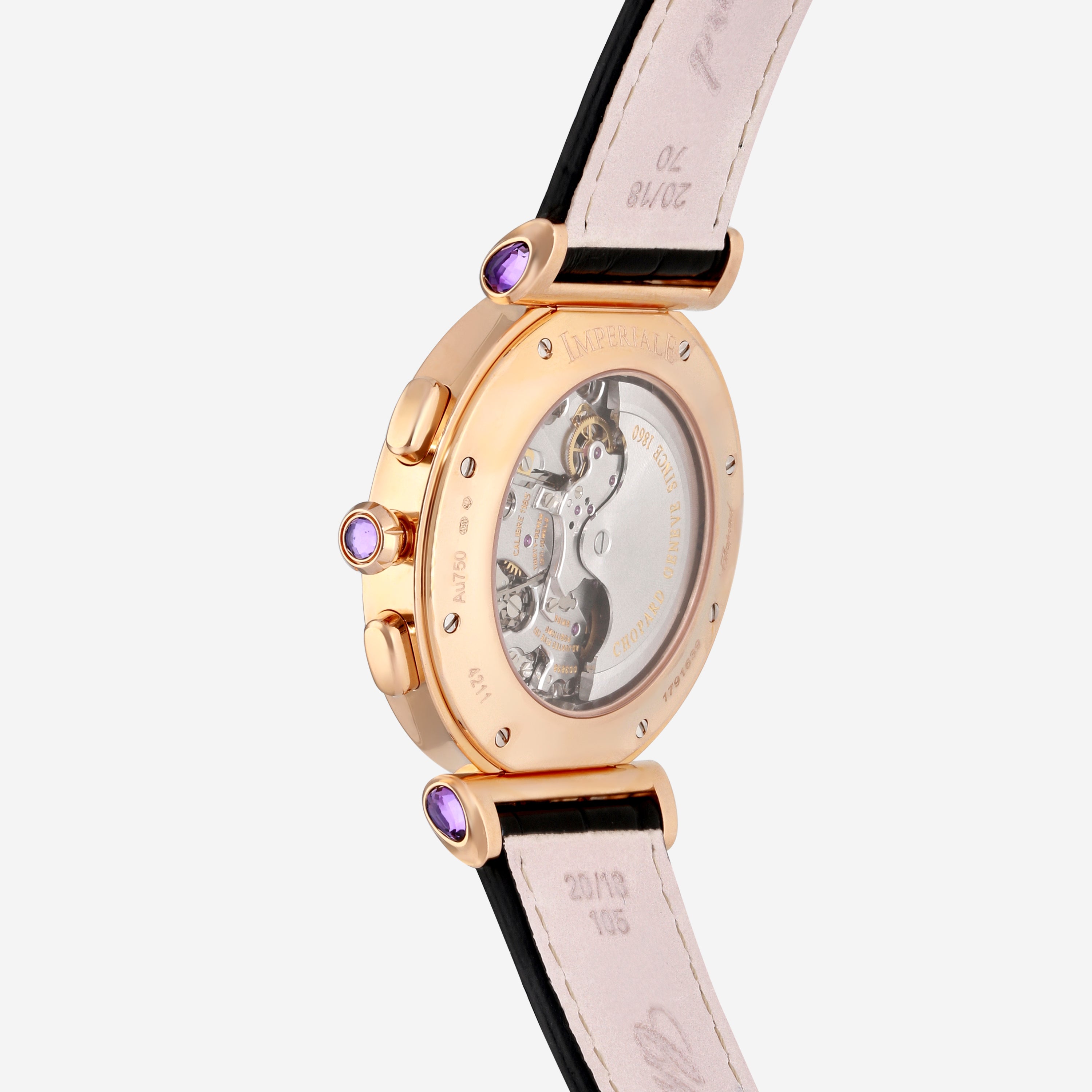 Chopard Imperiale Chronograph 18K Rose Gold Automatic Ladies Watch 384211-5001 — view 3
