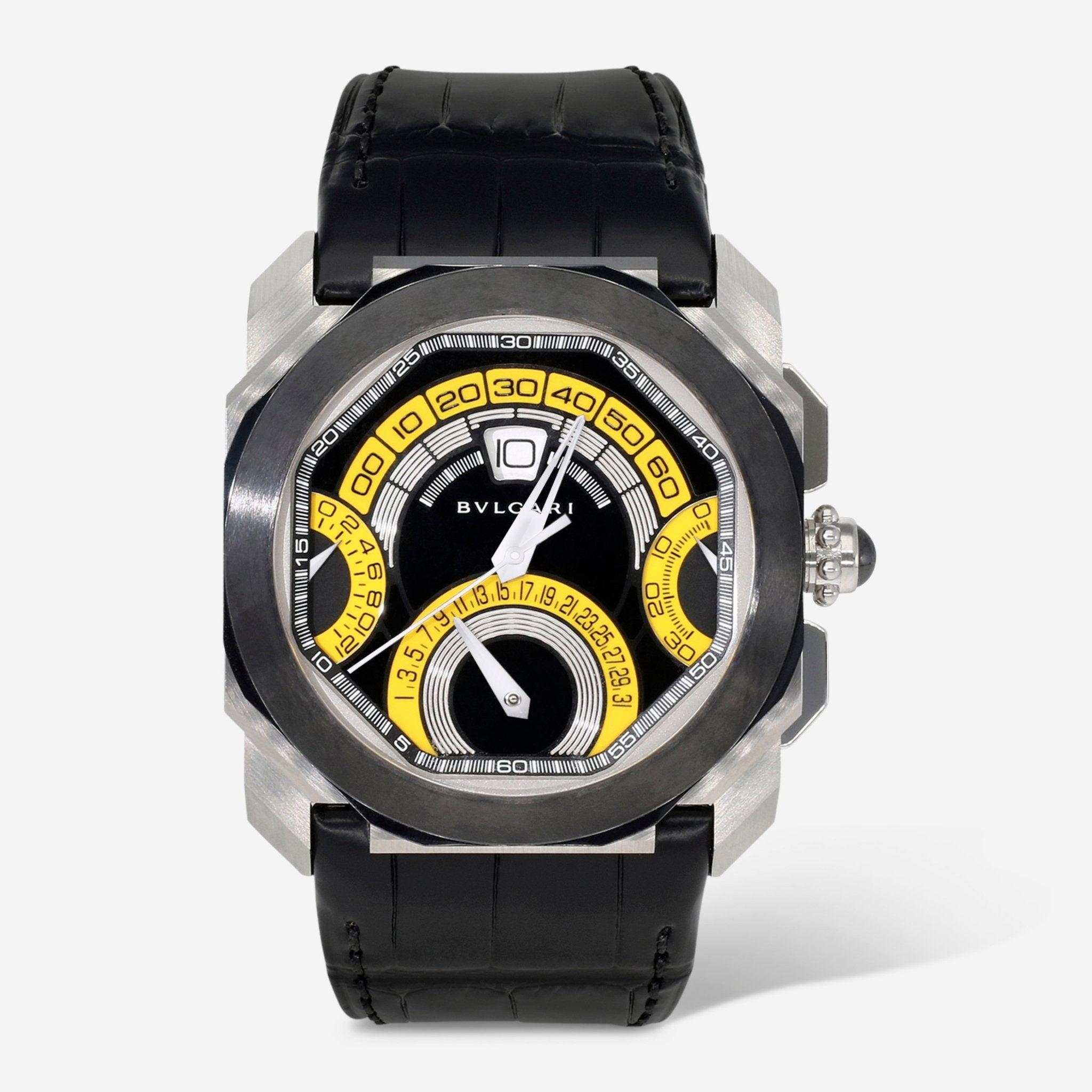 Bulgari Octo Chronograph 45mm Stainless Steel Automatic Men's Watch 102209