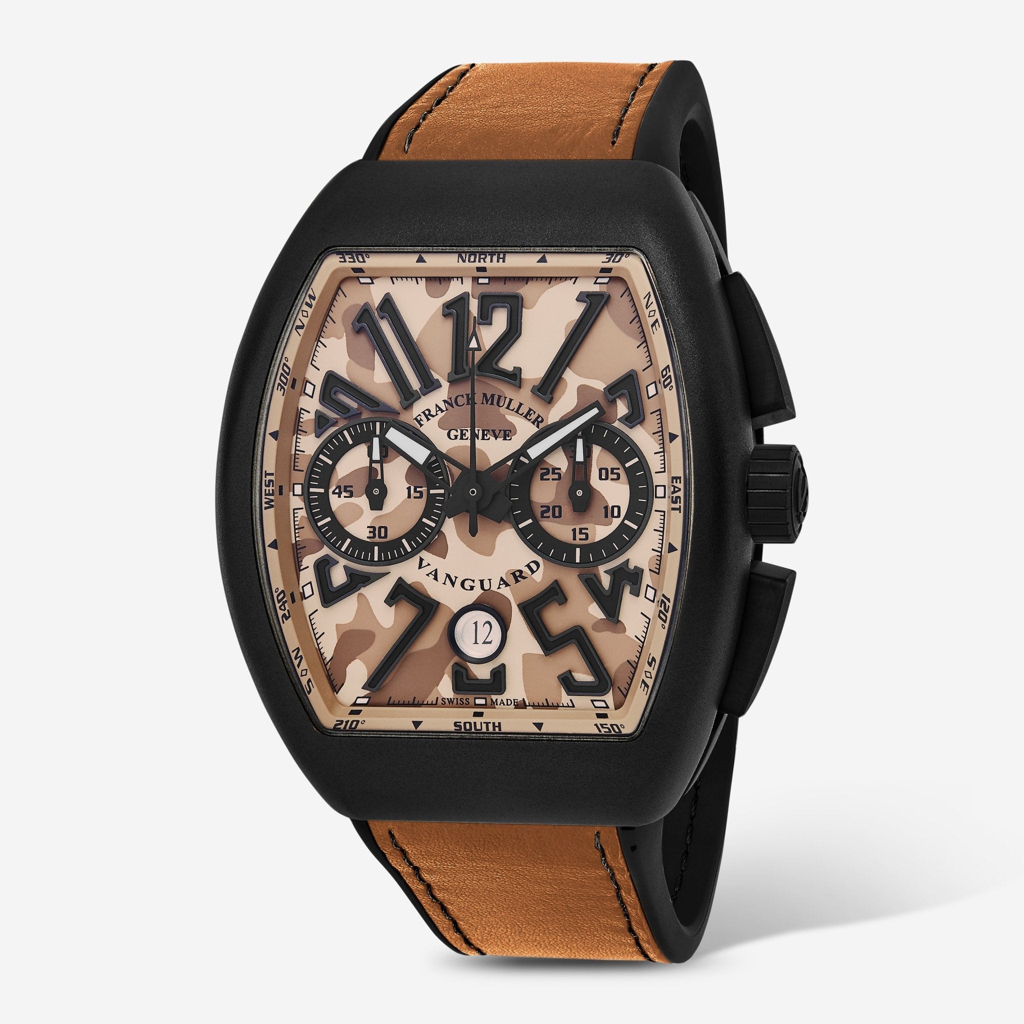 Franck Muller Vanguard Beige Dial Automatic Men's Watch 45CCCAMSND
