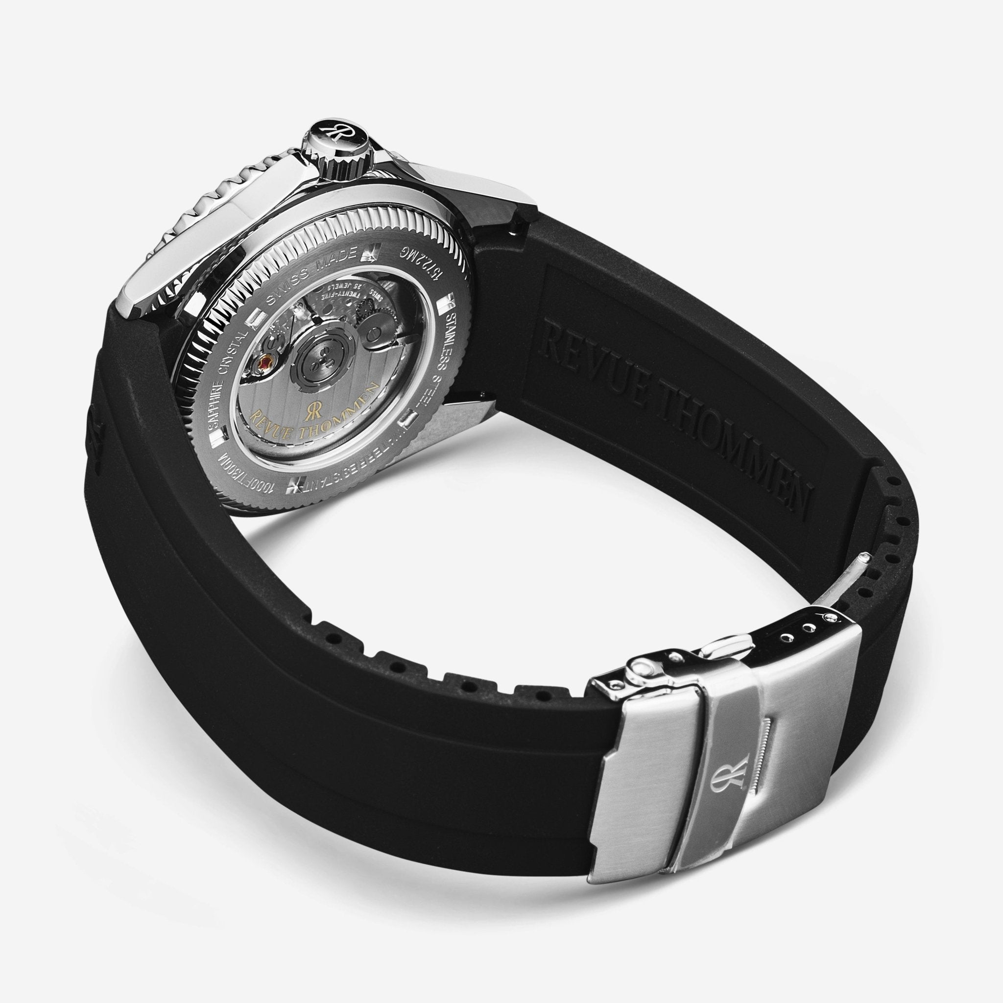 Revue Thommen Diver Black Dial Stainless Steel Automatic Men's Watch 17572.2836 — view 3