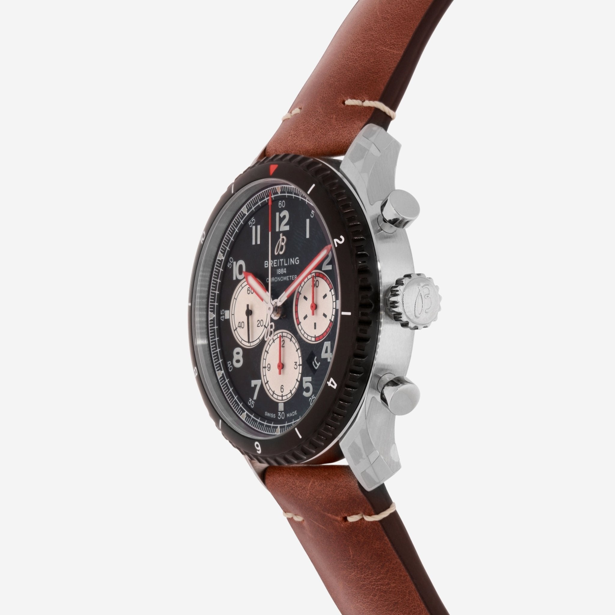 Breitling Aviator 8 Chronograph 43 Mosquito Stainless Steel Automatic Men's Watch AB01194A1B1X2 — view 2